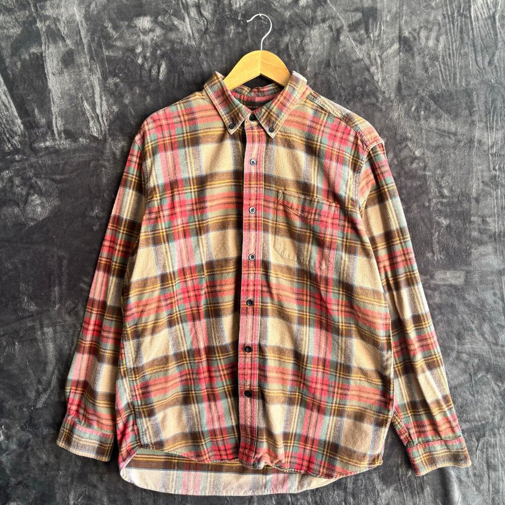 LL Bean Plaid Flannel